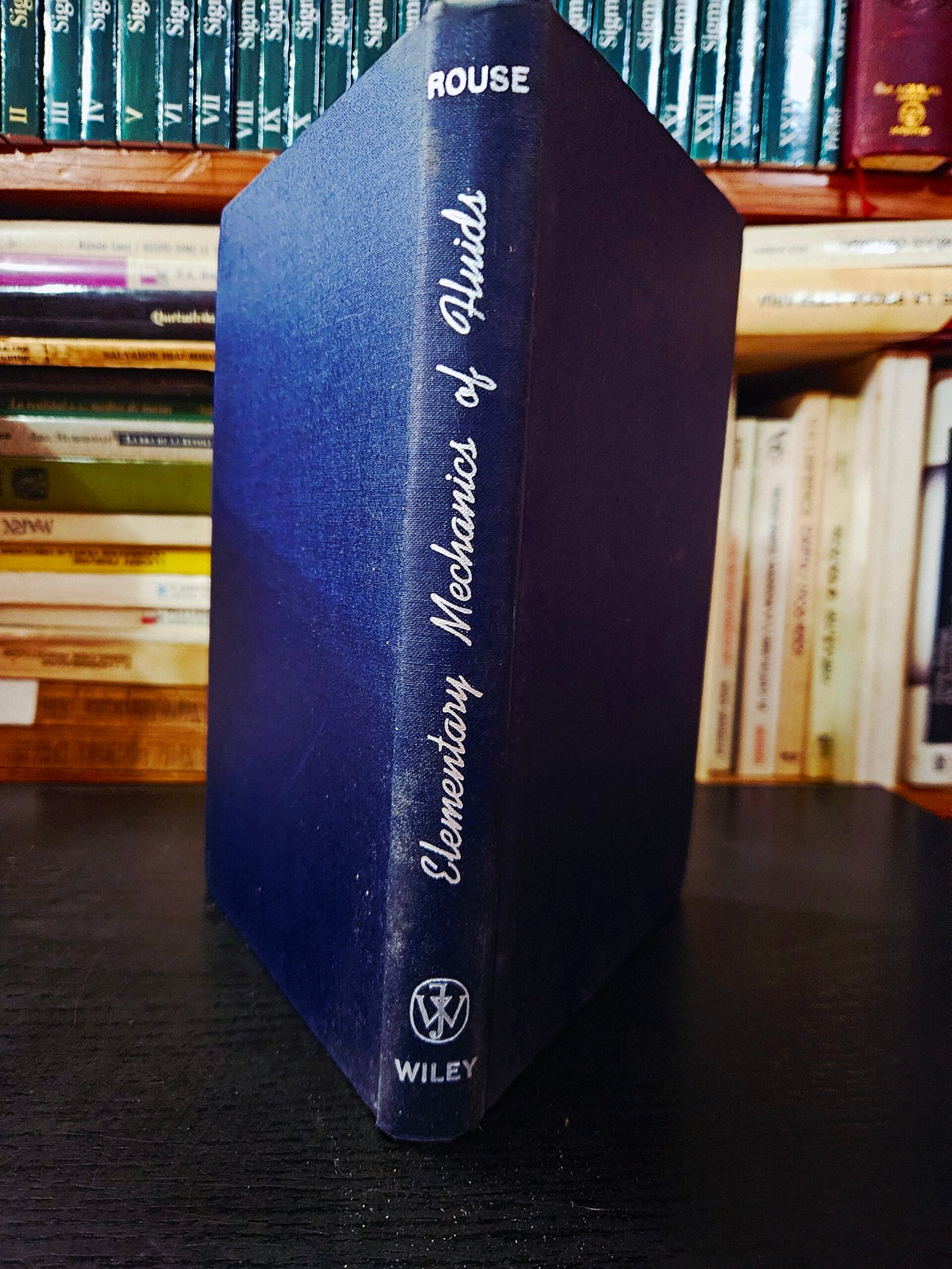 Elementary Mechanics of Fluids by Rouse
