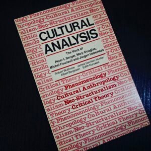 Cultural Analysis: Berger, Douglas, Foucault, Habermas