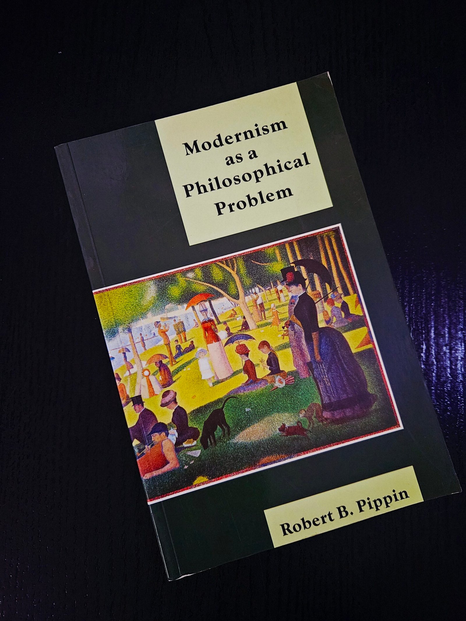 Modernism as a Philosophical Problem - Robert B. Pippin