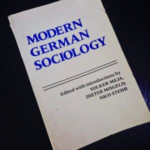 Modern German Sociology