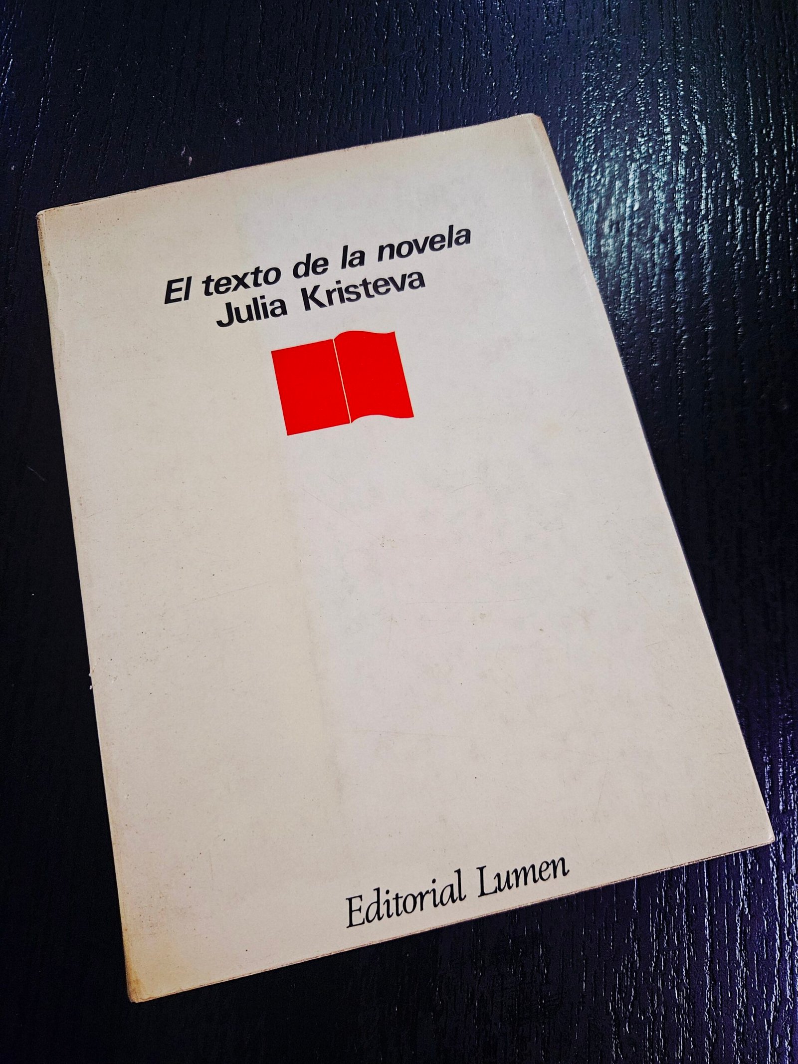 El texto de la novela