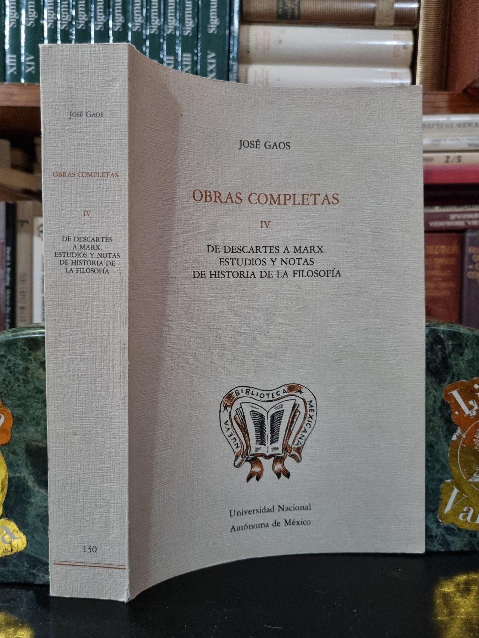 Obras Completas IV. De Descartes a Marx