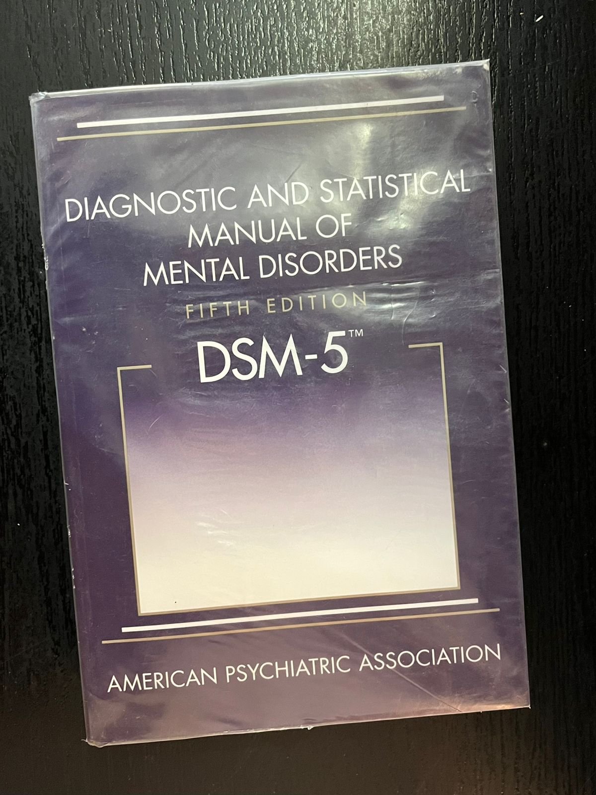 Diagnostic and Statistical Manual of Mental Disorders