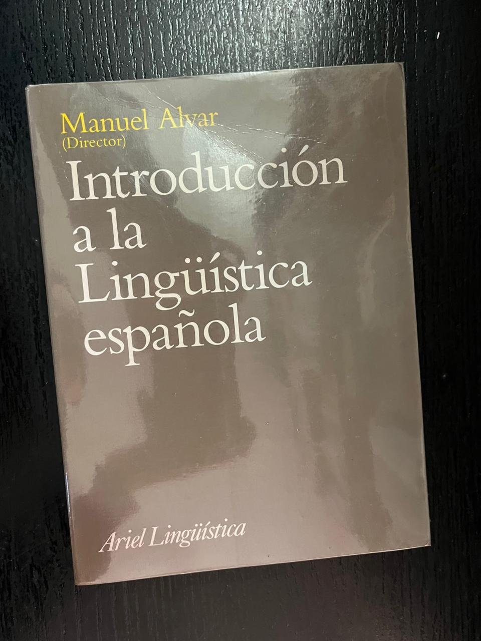 Introducción a la Lingüística española