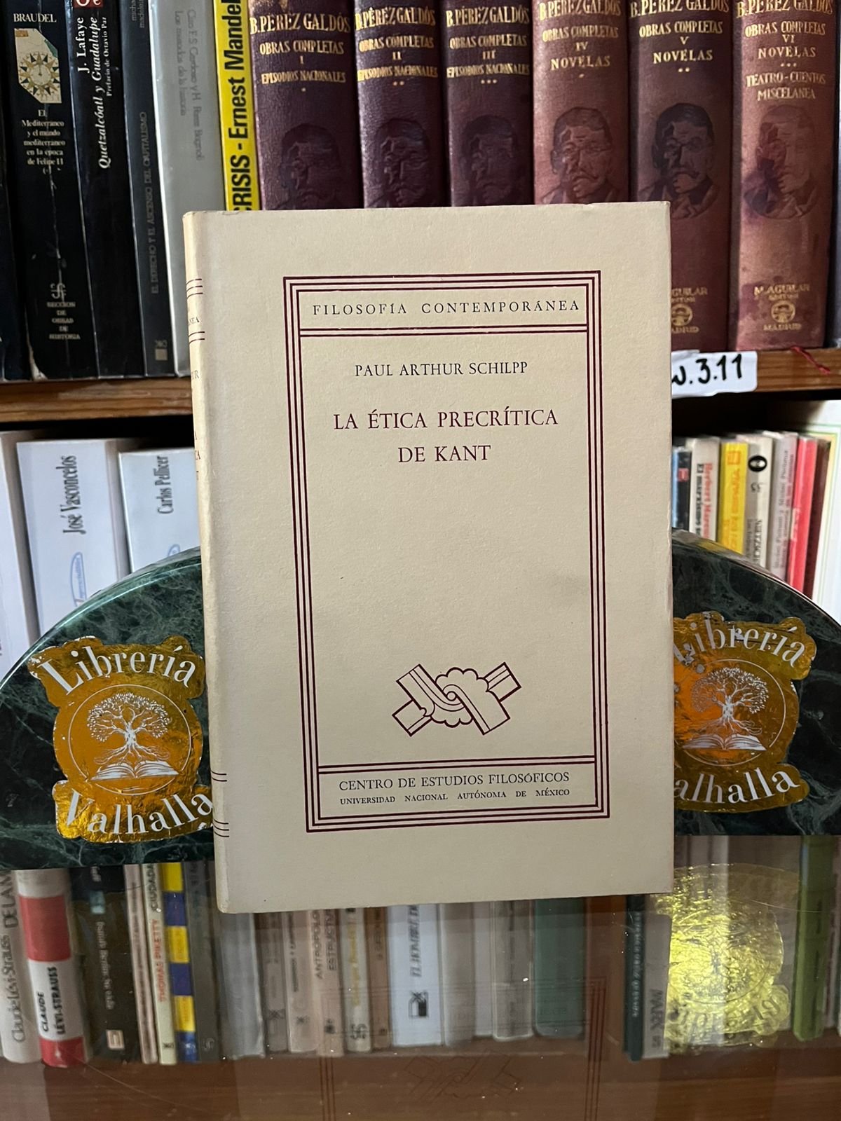 La ética precrítica de Kant
