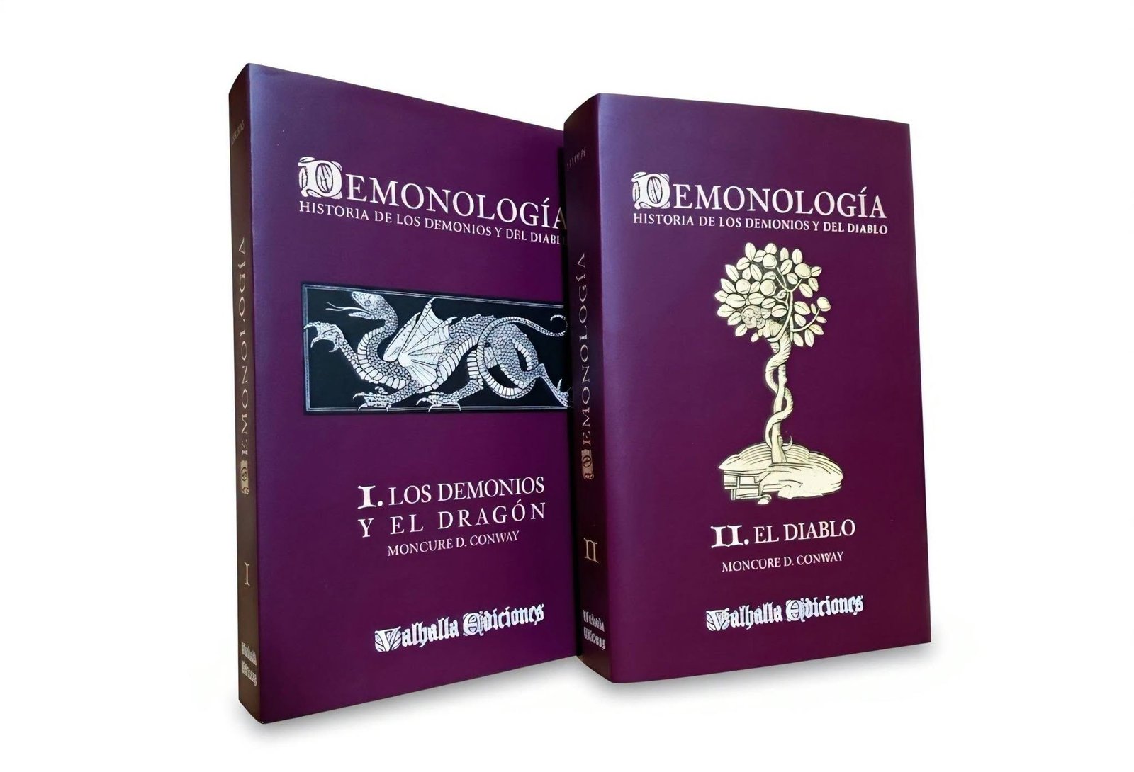 Demonología de Moncure D. Conway, 2 tomos, Valhalla Ediciones