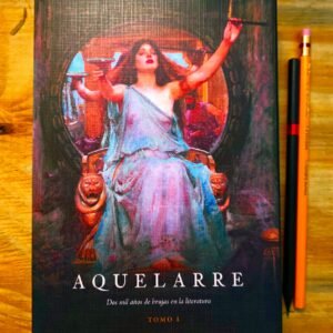 Aquelarre, Tomo I: portada. Antología de brujas, Valhalla Ediciones