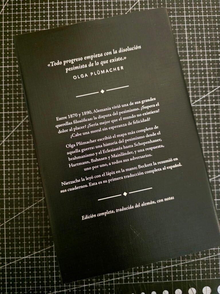Historia del pesimismo