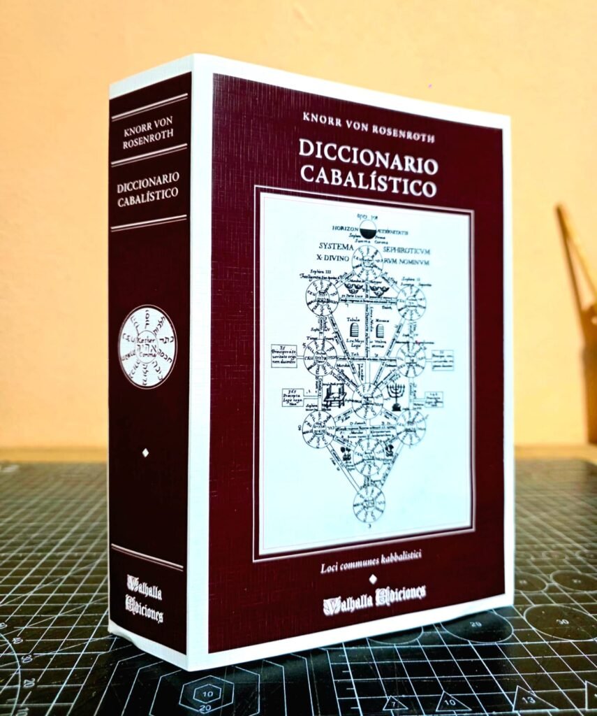 Diccionario cabalístico, Christian Knorr von Rosenroth. Pasta dura. Valhalla Ediciones