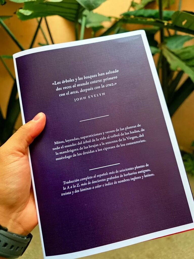 Simbolismo de las plantas: contraportada